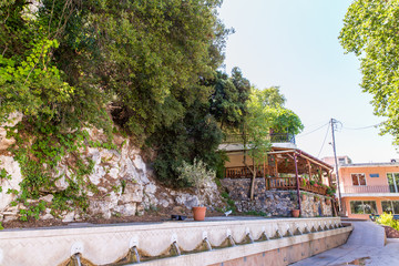 Greece, Chania, Crete.Traditional pictorial street