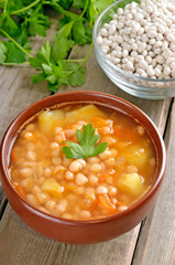 Bean soup