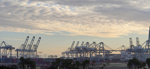 Obraz premium Hafen, USA