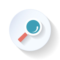 Search flat icon