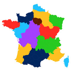 Nouvelle carte des régions