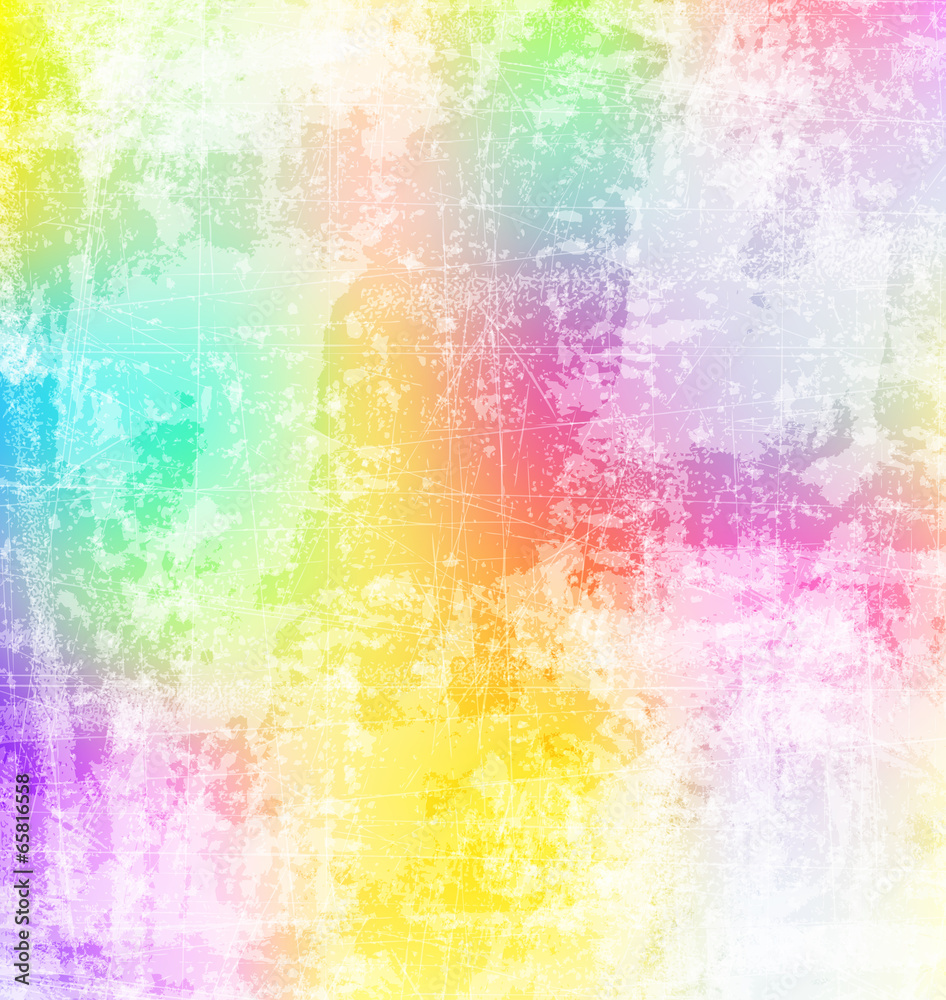 Aufkleber abstract grunge style color splash background