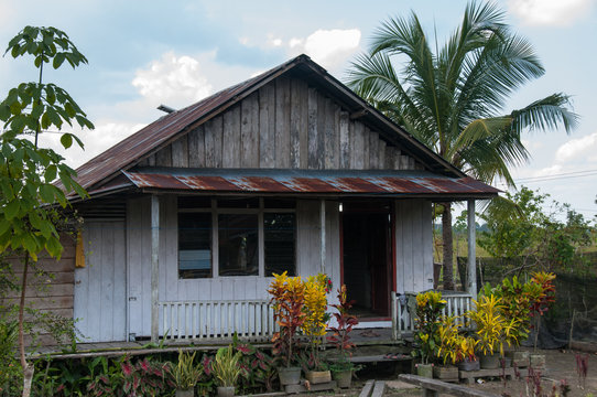Traditional house in fishing village