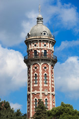 Fototapeta na wymiar tower with antennas