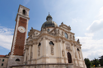 Fototapeta premium Sanctuary of Mother Mary in Monte Berico Vicenza