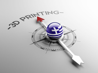 Greece 3d Printing Concept