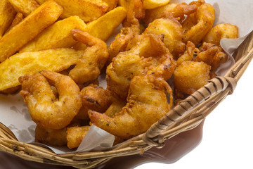 Seafood basket