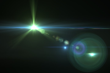 digital lens flare