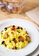 Risotto ai funghi