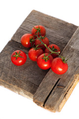 Tomatoes, cooked with herbs for the preservation