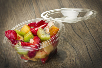 Mix of fresh fruit ready take away