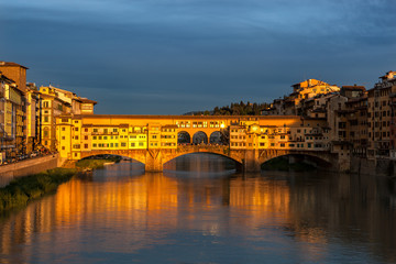Fototapeta premium Ponte Vecchio Florence Italy