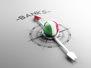 Fototapeta premium Italy Banks Concept