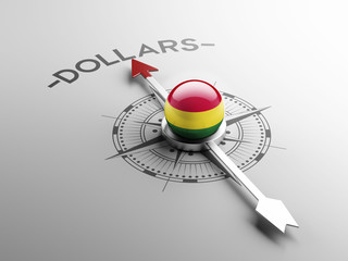 Bolivia Dollars Concept