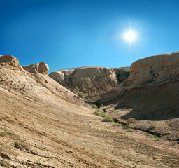 canyon on the mountains Shalkar-Nura
