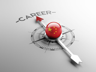 Fototapeta premium China Career Concept