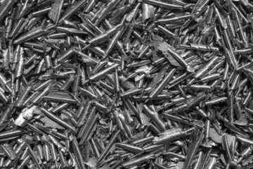 Стружка металлическая колотая