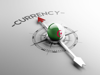 Fototapeta premium Algeria Currency Concept.