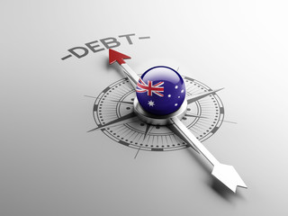 Australia Debt Concept