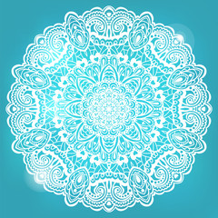 Abstract Mandala. Element for design