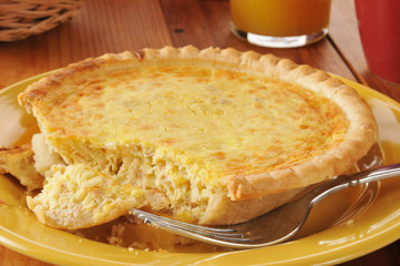 Quiche Lorraine Closeup