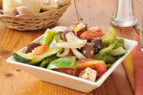 Greek village salad