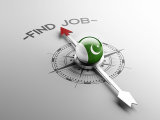 Pakistan Find Job Concept