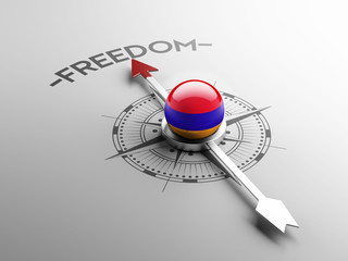 Fototapeta premium Armenia Freedom Concept