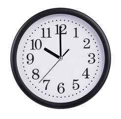 Ten hours on a clock face