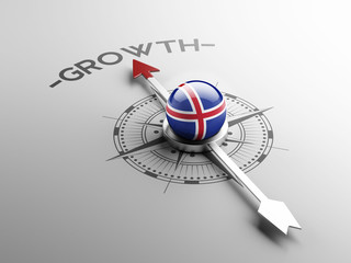 Iceland Growth Concept.