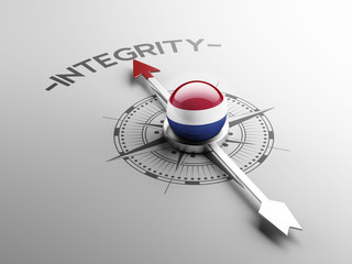 Fototapeta premium Netherlands Integrity Concept