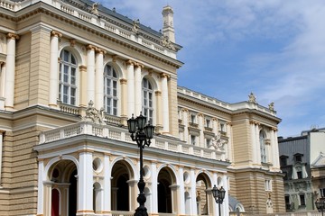 Fototapeta na wymiar Odessa Opera house