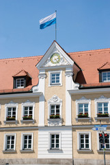 Fototapeta na wymiar Fürstenfeldbruck altes Rathaus