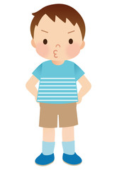 幼い子供　男の子