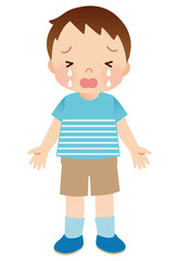 幼い子供　男の子