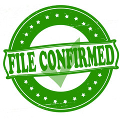 File confirmed