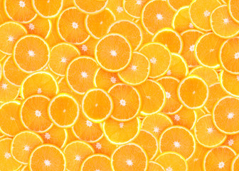 Slice of fresh orange