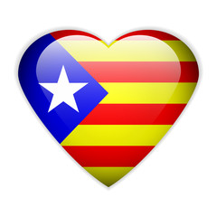 Catalonia flag button.