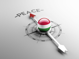 Fototapeta premium Hungary Peace Concept.