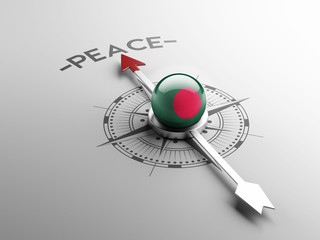 Fototapeta premium Bangladesh Peace Concept.