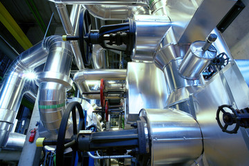 Industrial zone, Steel pipelines and equipment