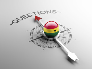 Ghana Questions Concept