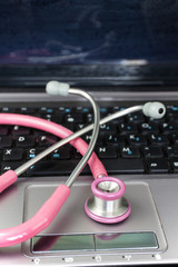 Stethoscope and Laptop1