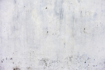 Grungy white concrete wall background