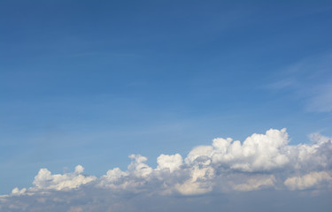Blue sky cloud