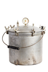 Antique Aluminum Pressure Cooker-Canner © tclaxton