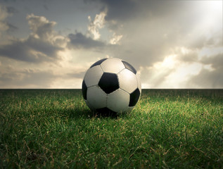 Fototapeta premium soccer ball