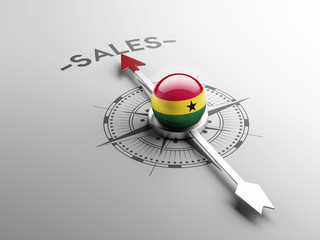 Fototapeta premium Ghana Sale Concept