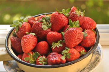 Ripe berries, strawberry
