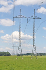 high voltage power lines